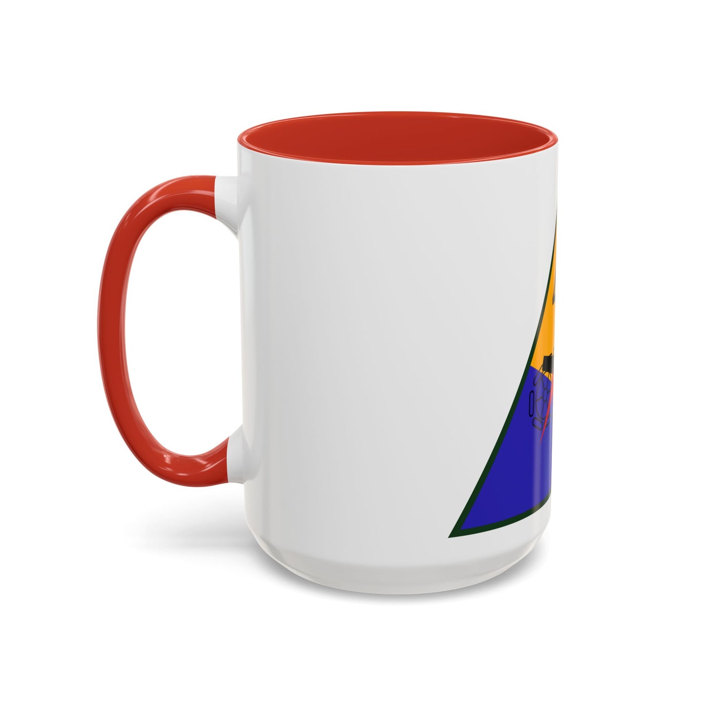 40th Armored Division (U.S. Army) Accent Coffee Mug