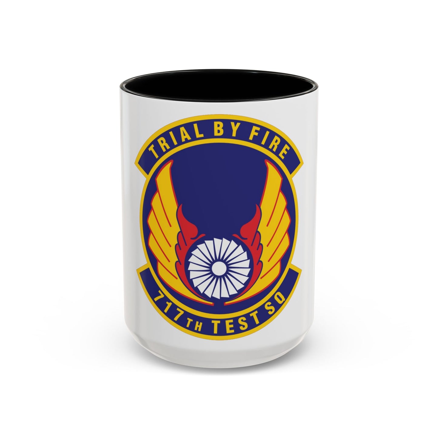 717th Test Squadron (U.S. Air Force) Accent Coffee Mug