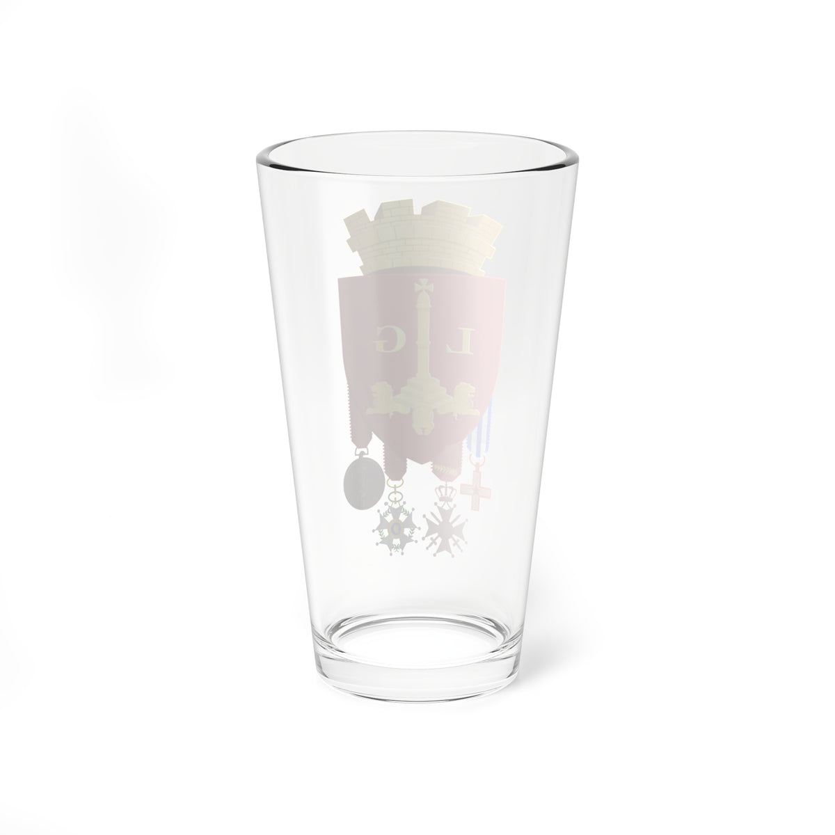 Luik stadswapen (Belgium) (Coat of Arms) Pint Glass 16oz
