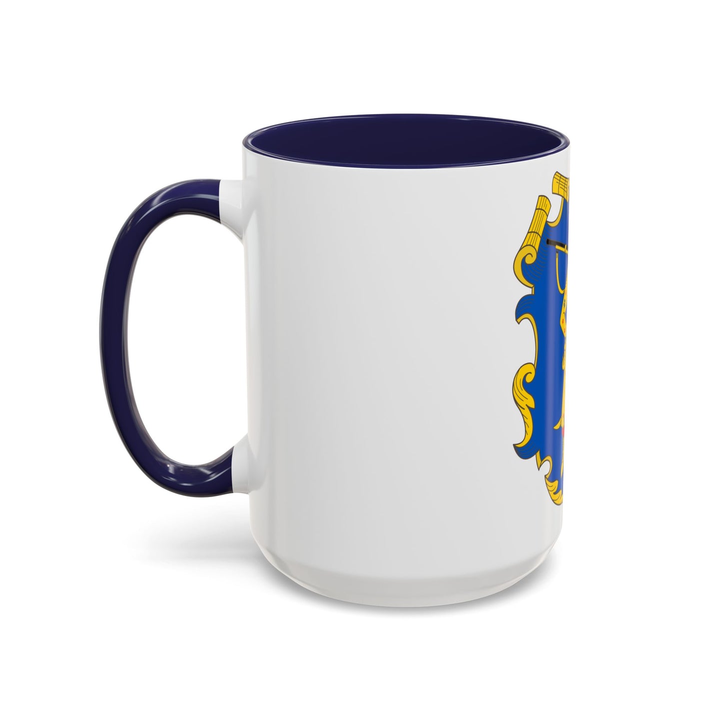 Coat of arms of the Zaporozhian Host - Accent Coffee Mug