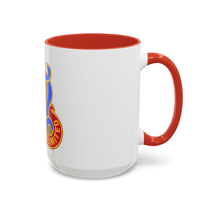 737 Maintenance Battalion (U.S. Army) Accent Coffee Mug