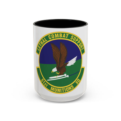 51st Munitions Squadron (U.S. Air Force) Accent Coffee Mug