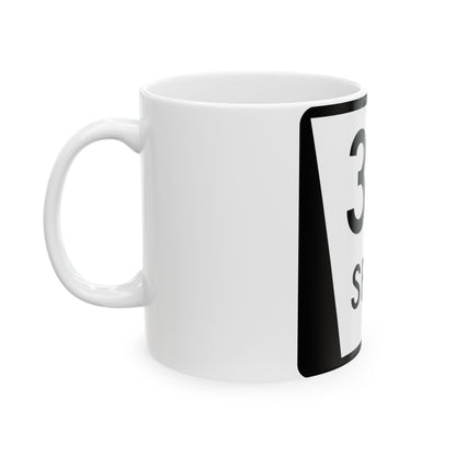 N SPUR 31C (Nebraska) (Road Sign) White Coffee Mug