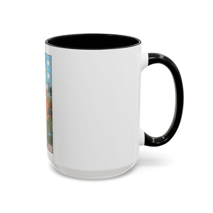 The Star (Tarot Card) Accent Coffee Mug