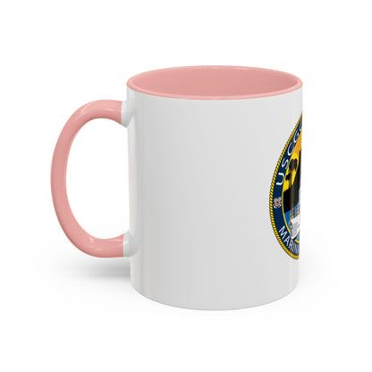 USCG Halibut Marina Del Ray CA (U.S. Coast Guard) Accent Coffee Mug