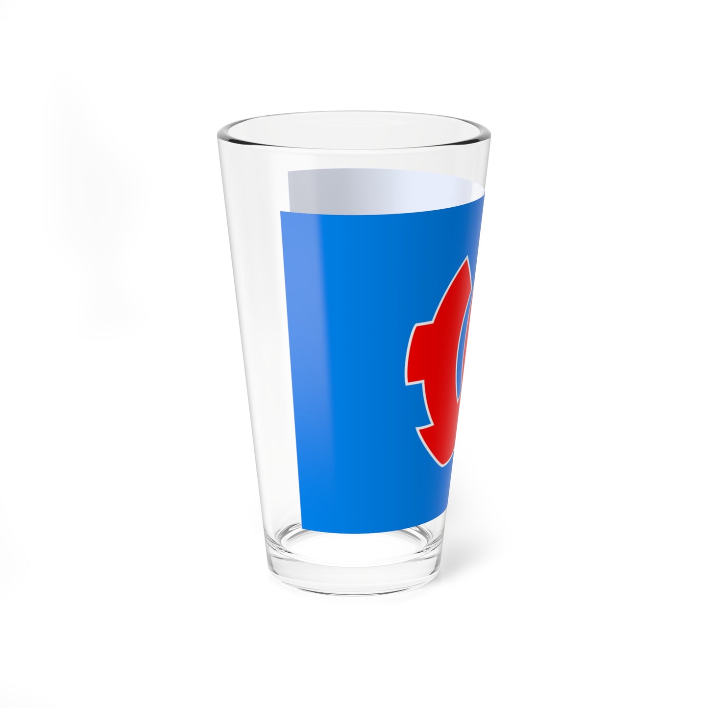 Flag of Kitahiyama Hokkaido 1965-2005 (Japan) Pint Glass 16oz
