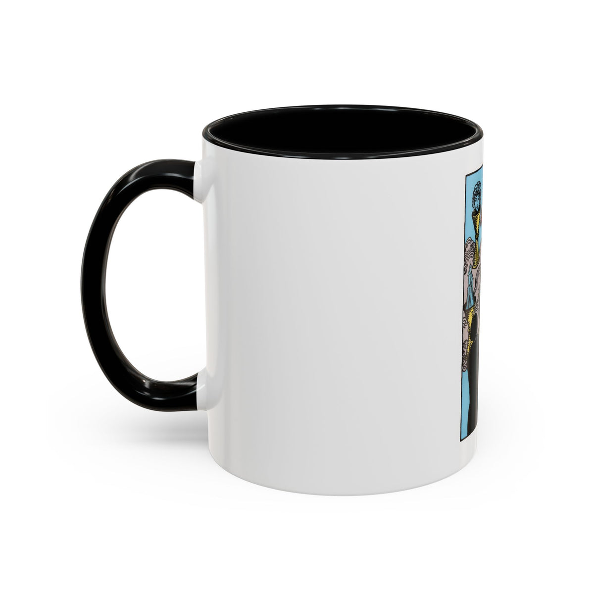 The 7 of Cups (Tarot Card) Accent Coffee Mug
