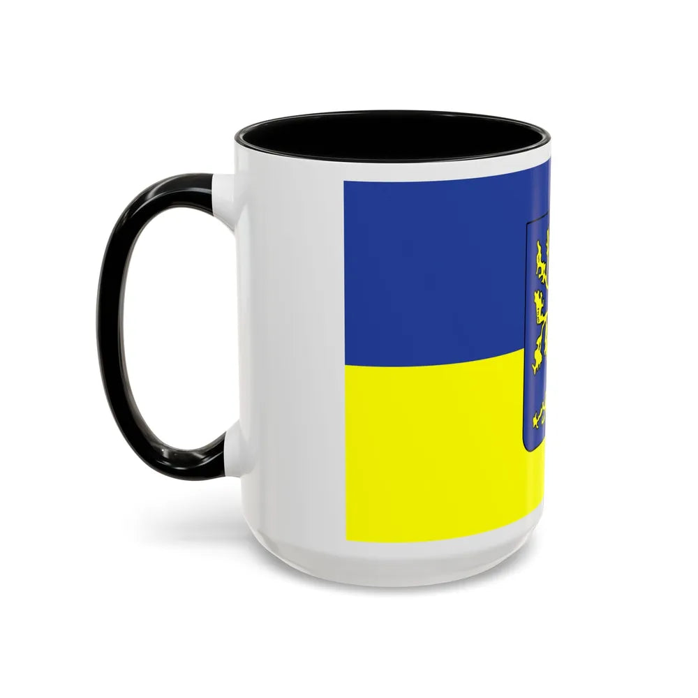 Flag of Hagen Germany - Accent Coffee Mug-Go Mug Yourself