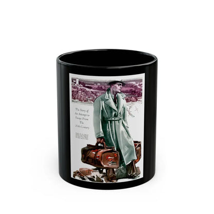 Escape, 1933 - Black Coffee Mug-11oz-Go Mug Yourself