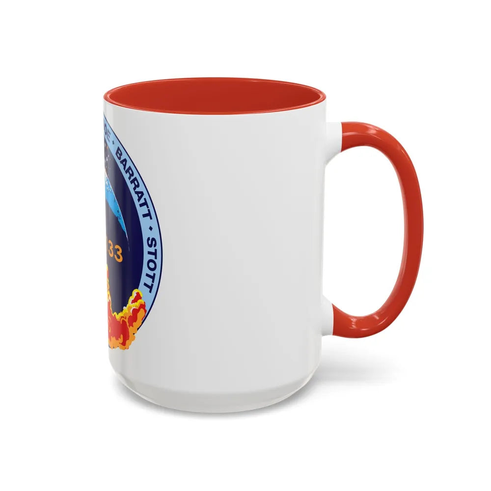 STS 133 (NASA) Accent Coffee Mug-Go Mug Yourself