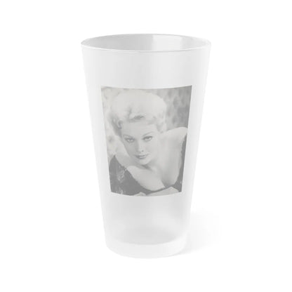 Kim Novak #186 - Scanned Mag. 66 Photos (Vintage Female Icon) Frosted Pint 16oz-16oz-Frosted-Go Mug Yourself