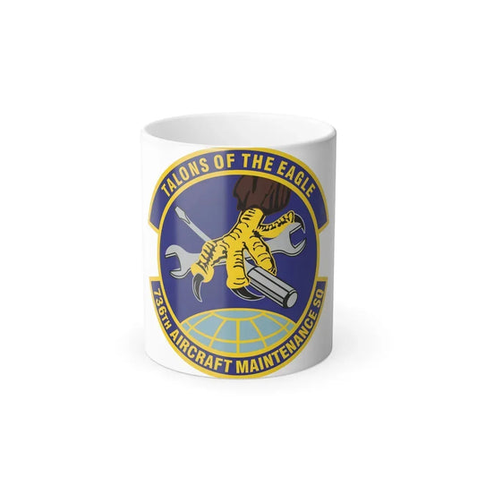 736th Aircraft Maintenance Squadron (U.S. Air Force) Color Changing Coffee Mug 11oz - Go Mug Yourself
