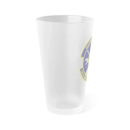 736th Aircraft Maintenance Squadron (U.S. Air Force) Frosted Pint Glass 16oz - Go Mug Yourself