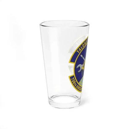 736th Aircraft Maintenance Squadron (U.S. Air Force) Pint Glass 16oz - Go Mug Yourself