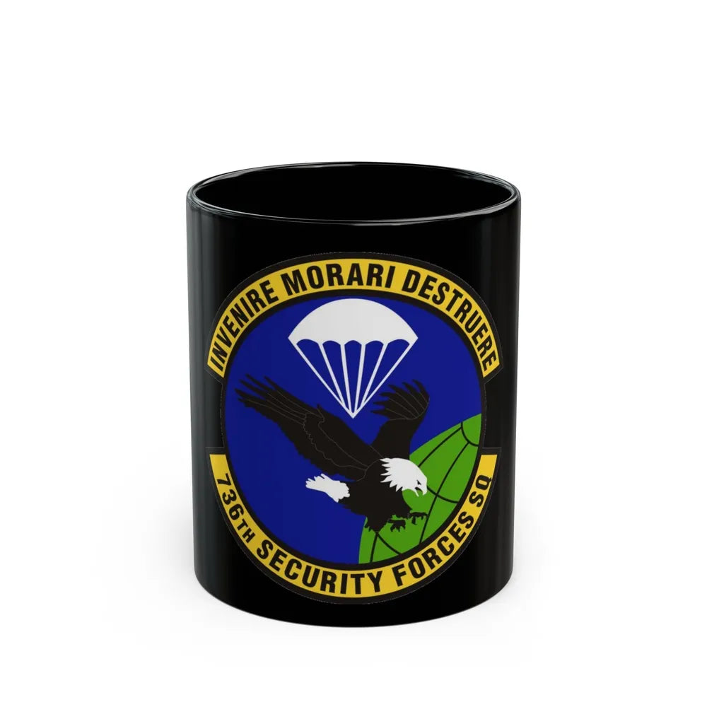 736th Security Forces Squadron (U.S. Air Force) Black Coffee Mug-11oz-Go Mug Yourself