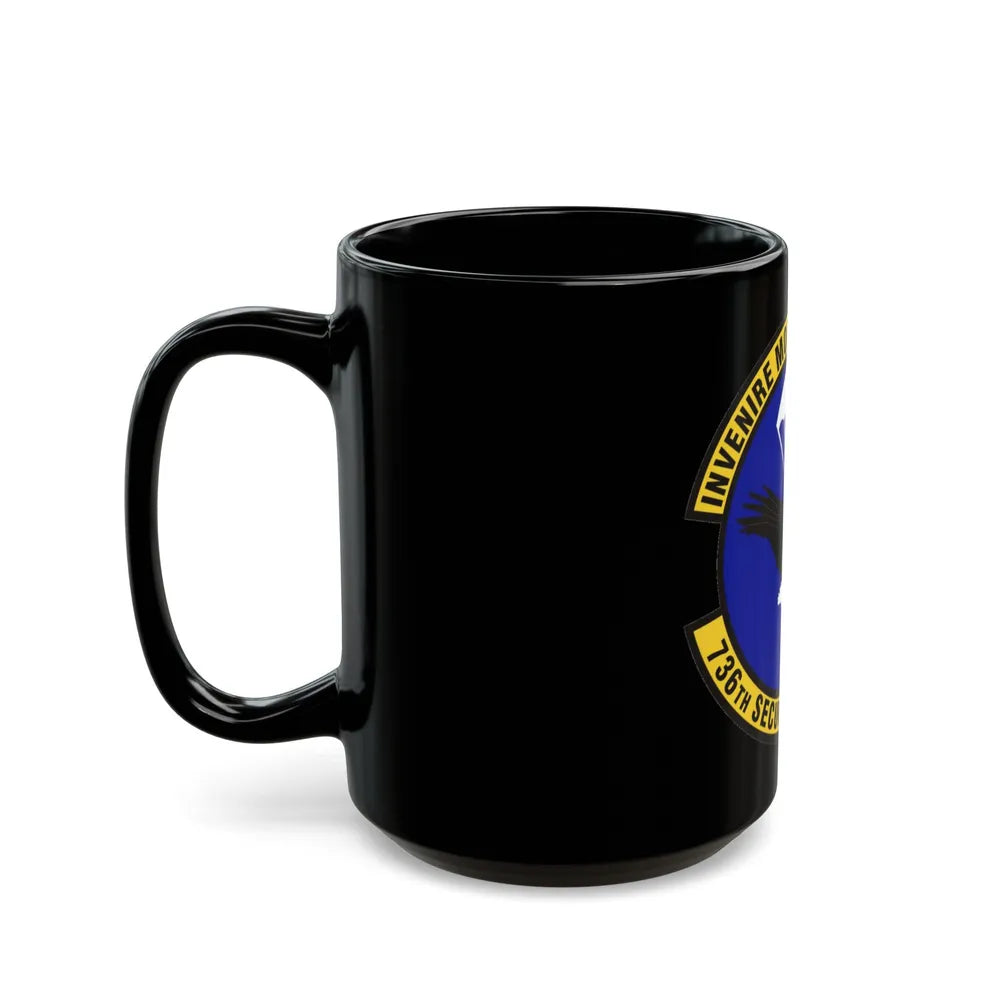 736th Security Forces Squadron (U.S. Air Force) Black Coffee Mug-Go Mug Yourself