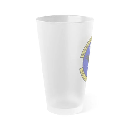 736th Security Forces Squadron (U.S. Air Force) Frosted Pint Glass 16oz-Go Mug Yourself