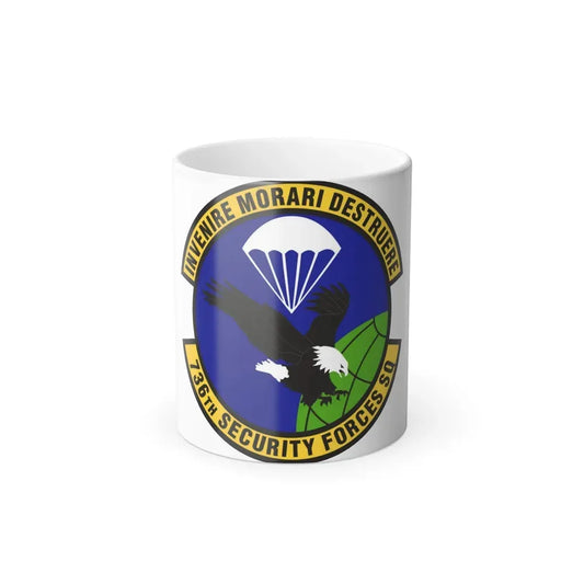 736th Security Forces Squadron (U.S. Air Force) Color Changing Coffee Mug 11oz - Go Mug Yourself