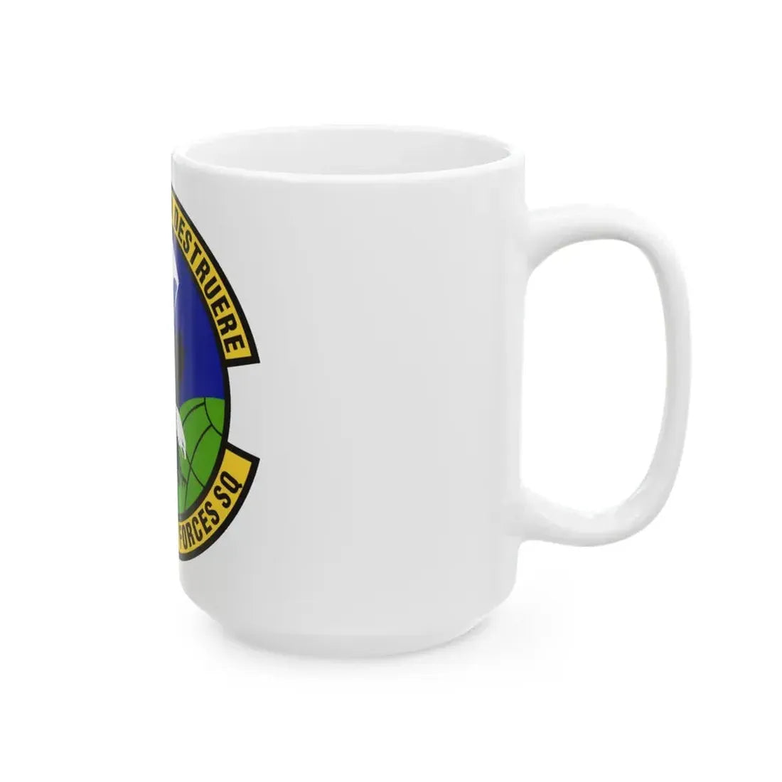 736th Security Forces Squadron (U.S. Air Force) White Coffee Mug - Go Mug Yourself