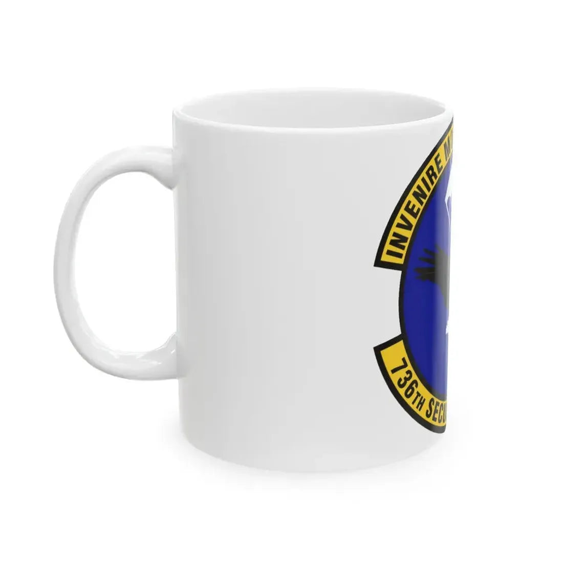 736th Security Forces Squadron (U.S. Air Force) White Coffee Mug - Go Mug Yourself
