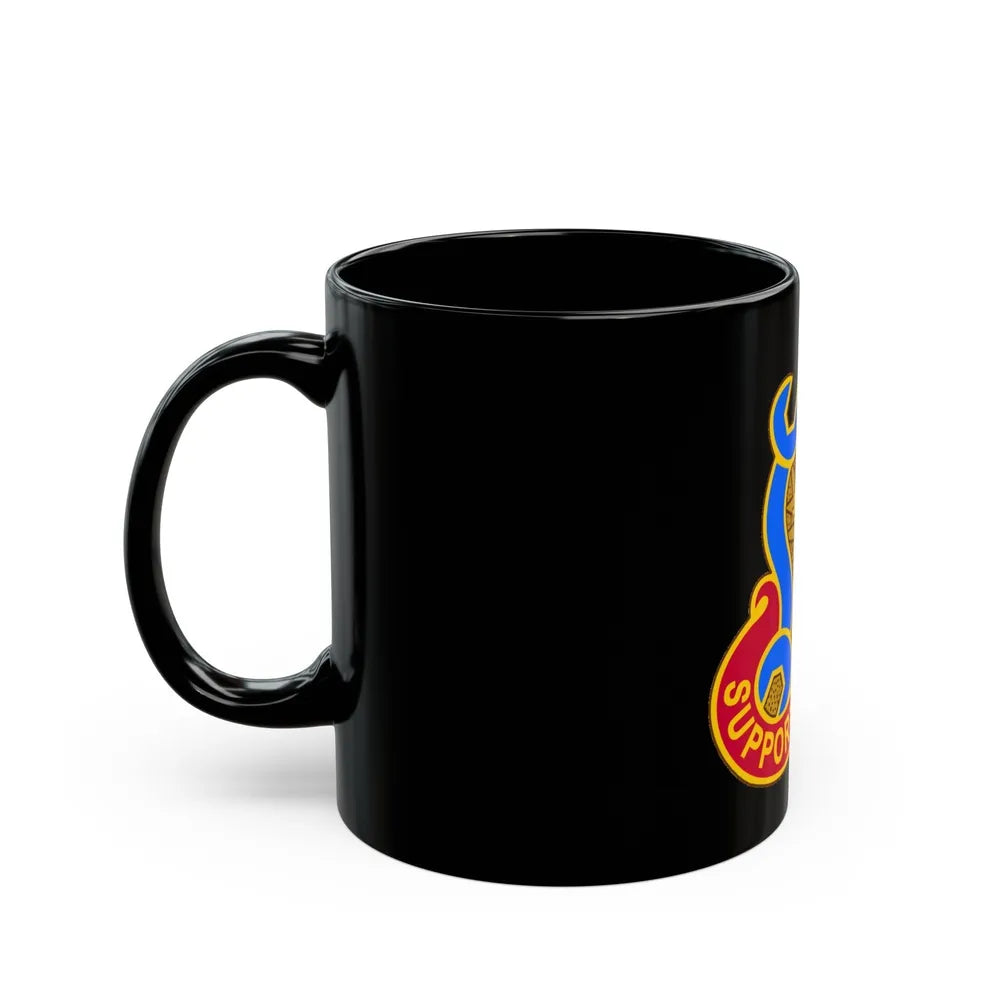 737 Maintenance Battalion (U.S. Army) Black Coffee Mug-Go Mug Yourself