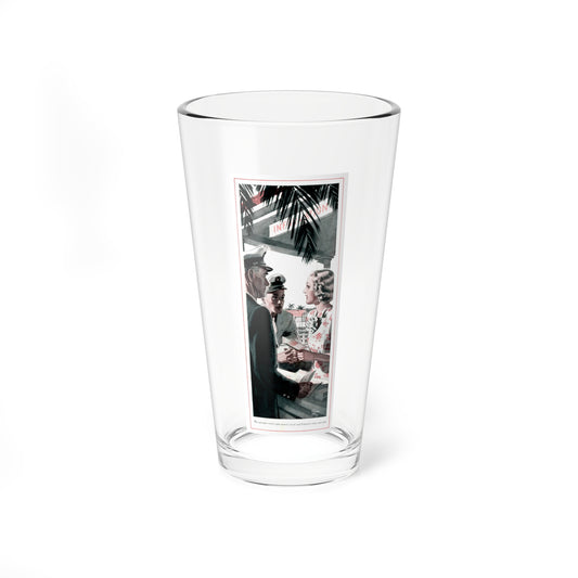 Illustration by Seymour Ball, 1936 - Pint Glass 16oz