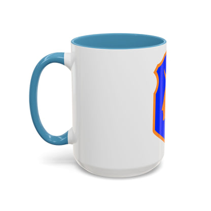 98th Infantry Division (U.S. Army) Accent Coffee Mug