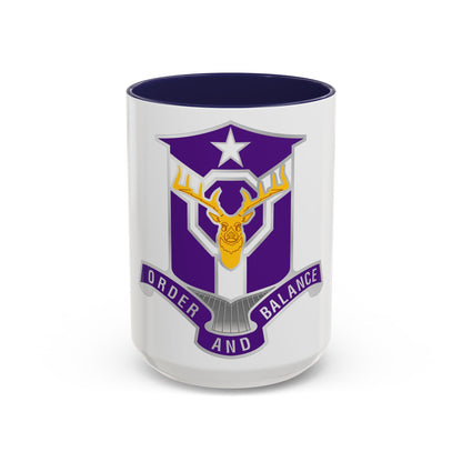 83 Civil Affairs Battalion (U.S. Army) Accent Coffee Mug