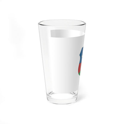 Flag of Biharkeresztes (Hungary) Pint Glass 16oz