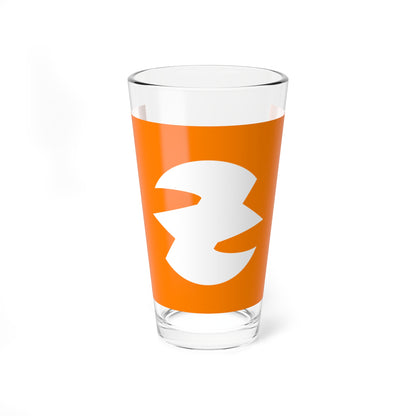 Flag of Otaki Nagano (Japan) Pint Glass 16oz