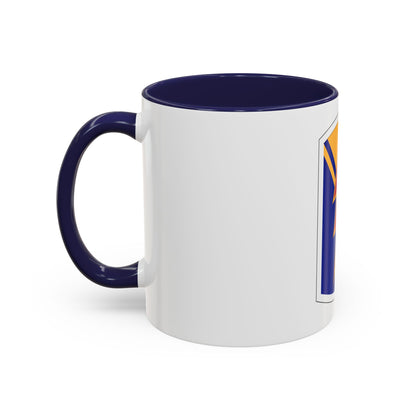 79 Infantry Brigade Combat Team insignia (U.S. Army) Accent Coffee Mug