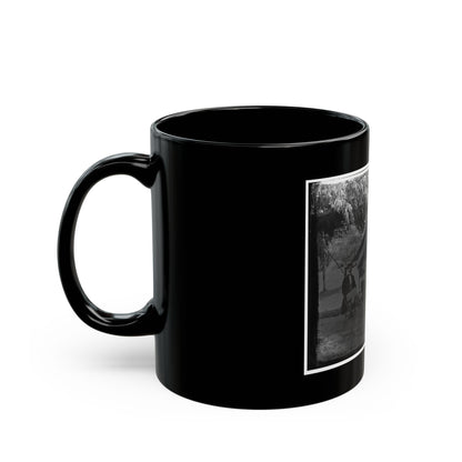 Washington, District Of Columbia. Two Officers Of Gen. Andrew A. Humpreys' Staff (U.S. Civil War) Black Coffee Mug