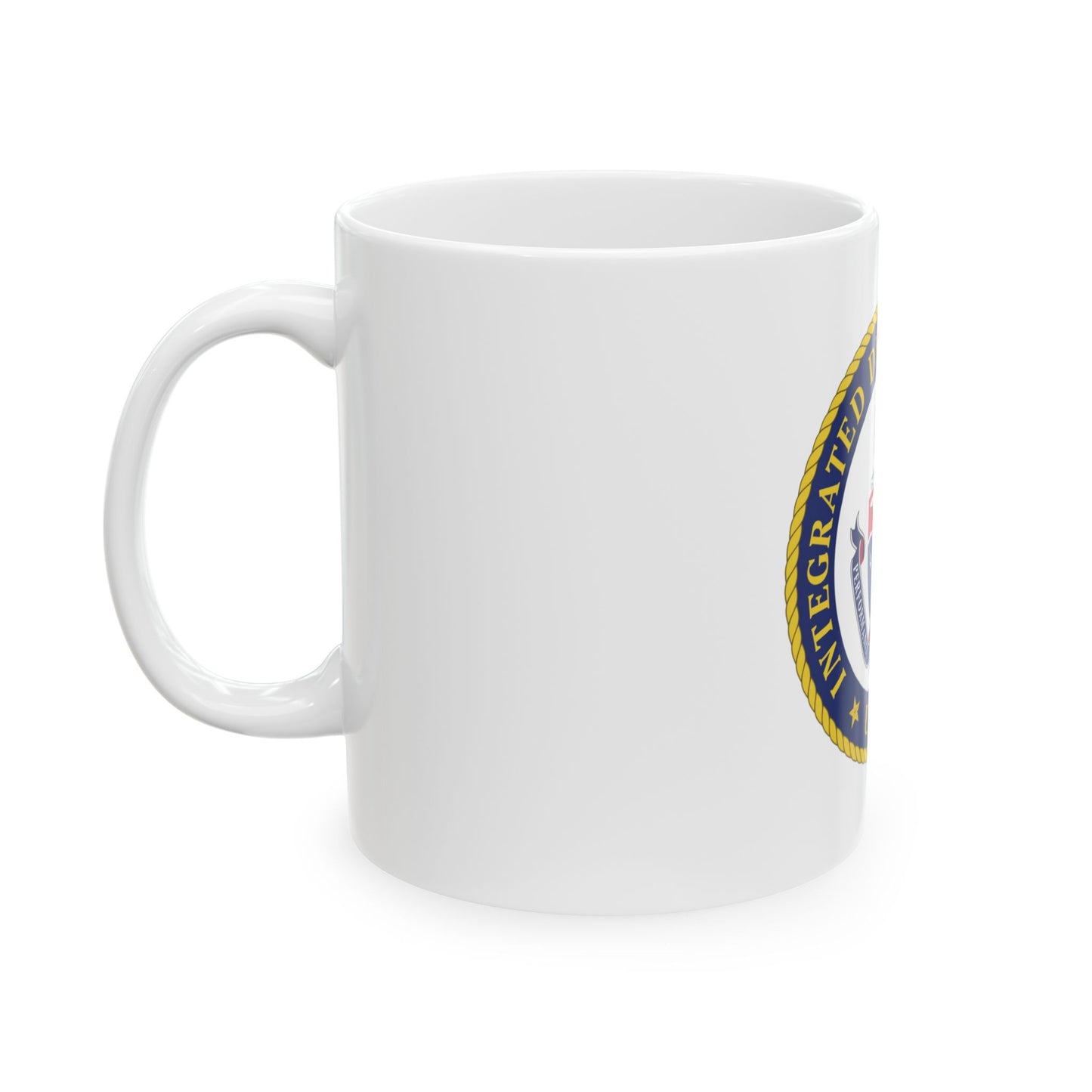USCG Integrated Deepwater System (U.S. Coast Guard) White Coffee Mug