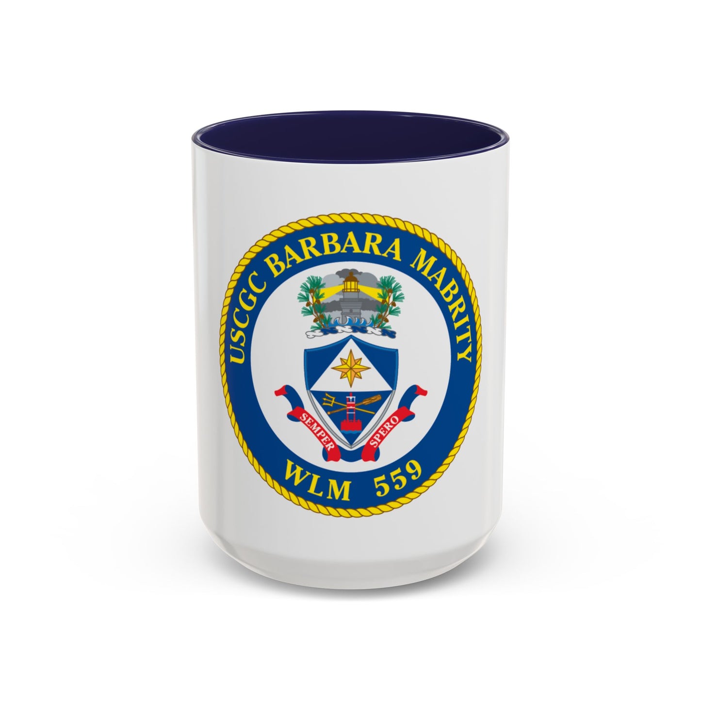 USCGC Barbara Mabrity WLM 559 (U.S. Coast Guard) Accent Coffee Mug