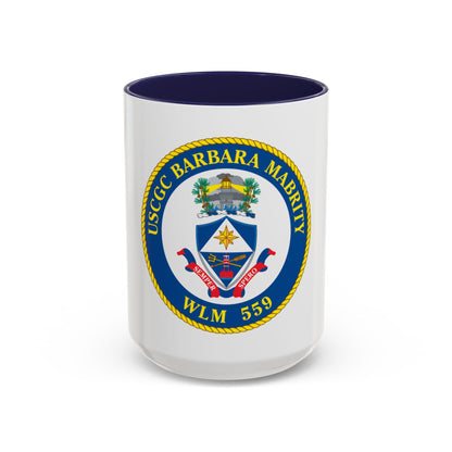 USCGC Barbara Mabrity WLM 559 (U.S. Coast Guard) Accent Coffee Mug