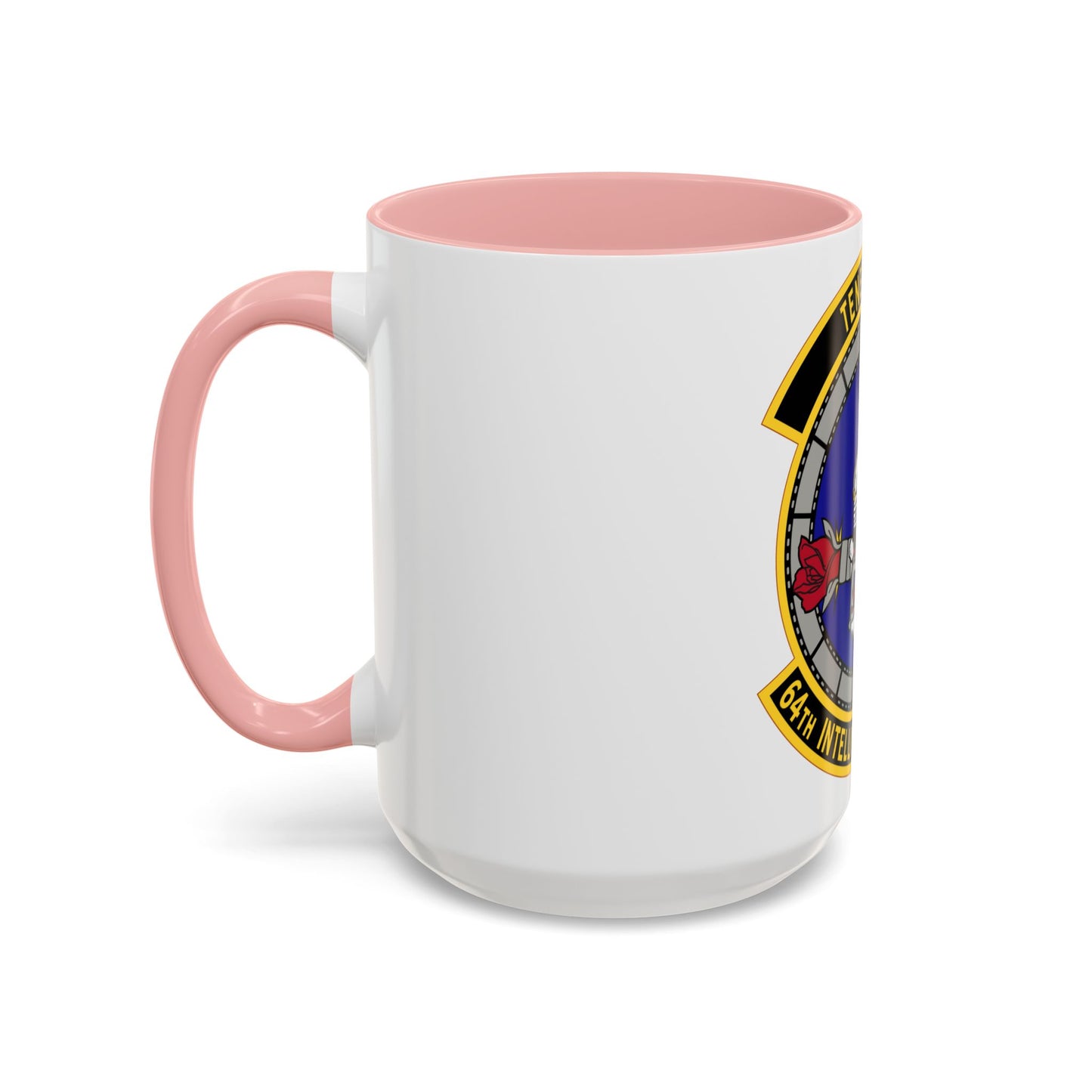 64 Intelligence Squadron AFRC (U.S. Air Force) Accent Coffee Mug