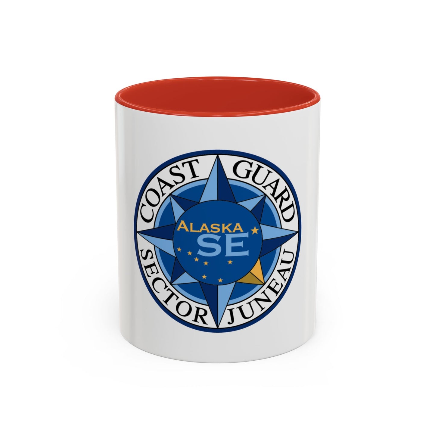 USCG Sector Juneau (U.S. Coast Guard) Accent Coffee Mug