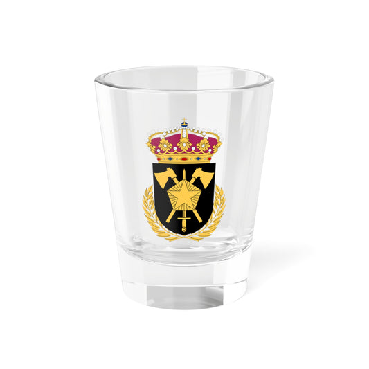 Fältarbetsskolan vapen (Sweden) (Coat of Arms) Shot Glass 1.5oz
