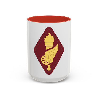 Transportation Center and School (U.S. Army) Accent Coffee Mug