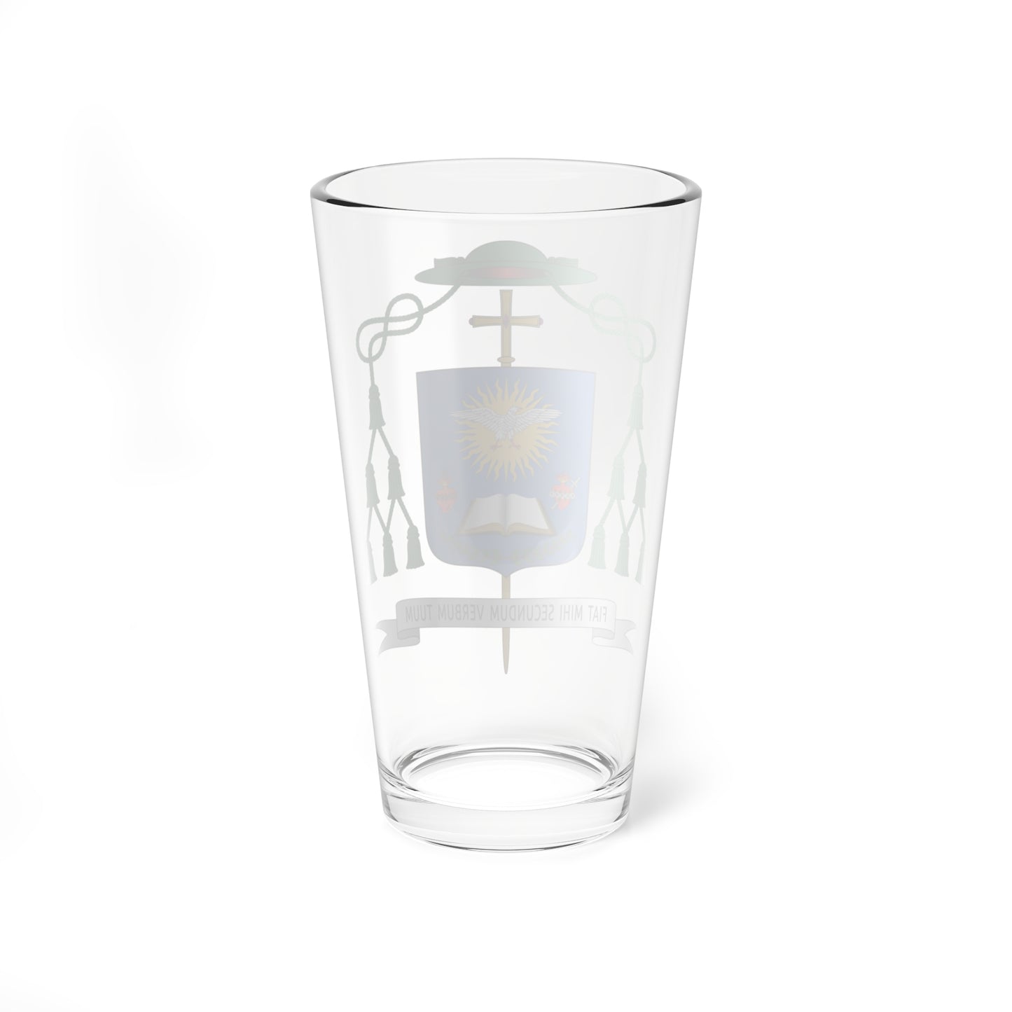 Escudo de Adalberto Donadelli Júnior (Spain) (Coat of Arms) Pint Glass 16oz