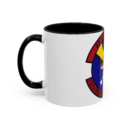 737th Expeditionary Airlift Squadron (U.S. Air Force) Accent Coffee Mug - Go Mug Yourself
