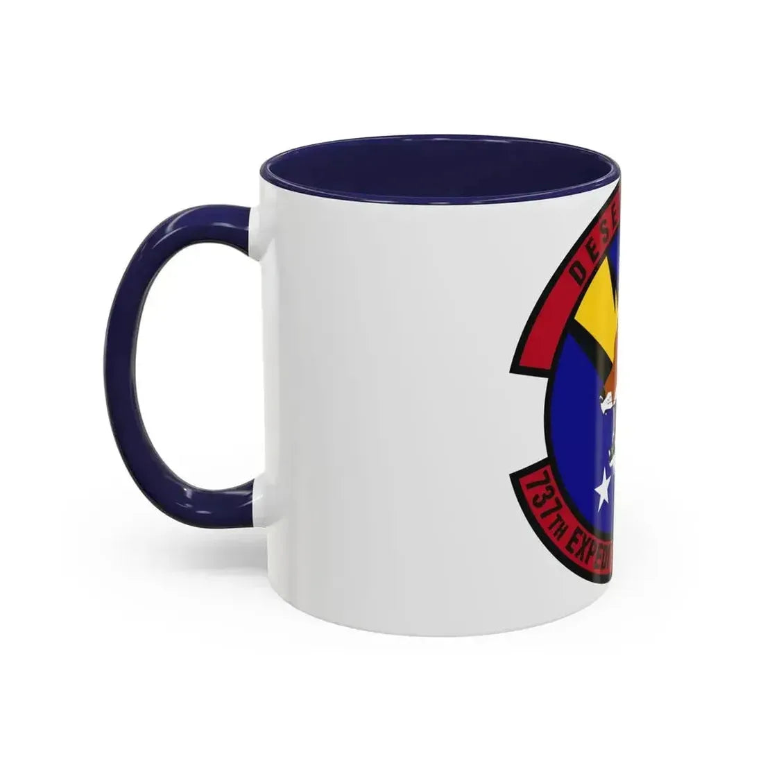 737th Expeditionary Airlift Squadron (U.S. Air Force) Accent Coffee Mug - Go Mug Yourself