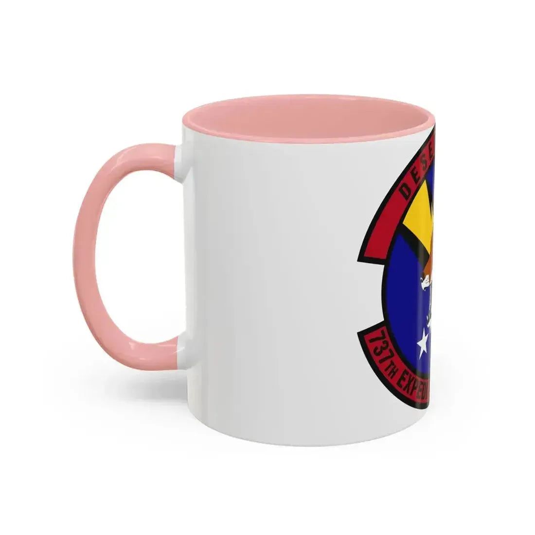 737th Expeditionary Airlift Squadron (U.S. Air Force) Accent Coffee Mug - Go Mug Yourself