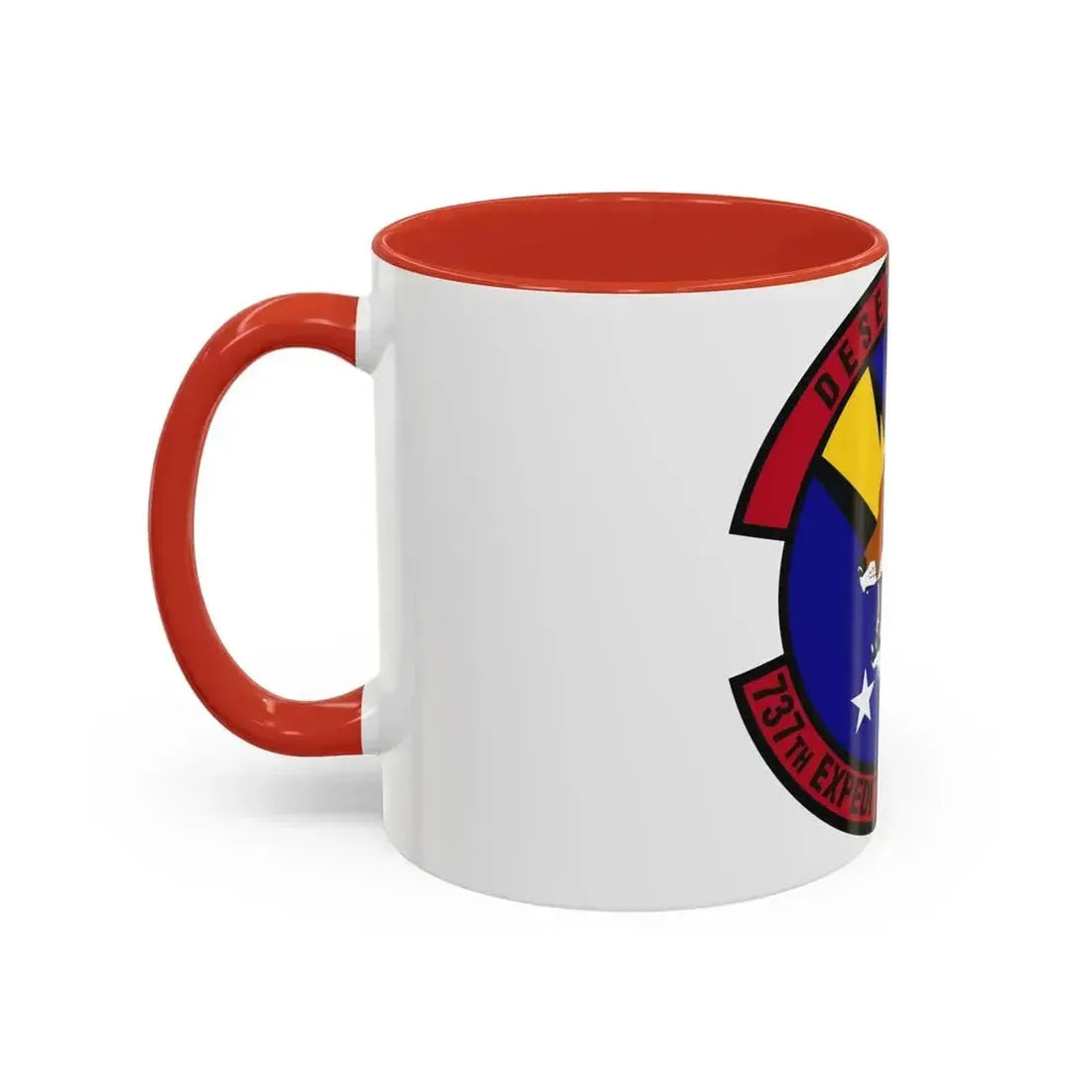 737th Expeditionary Airlift Squadron (U.S. Air Force) Accent Coffee Mug - Go Mug Yourself
