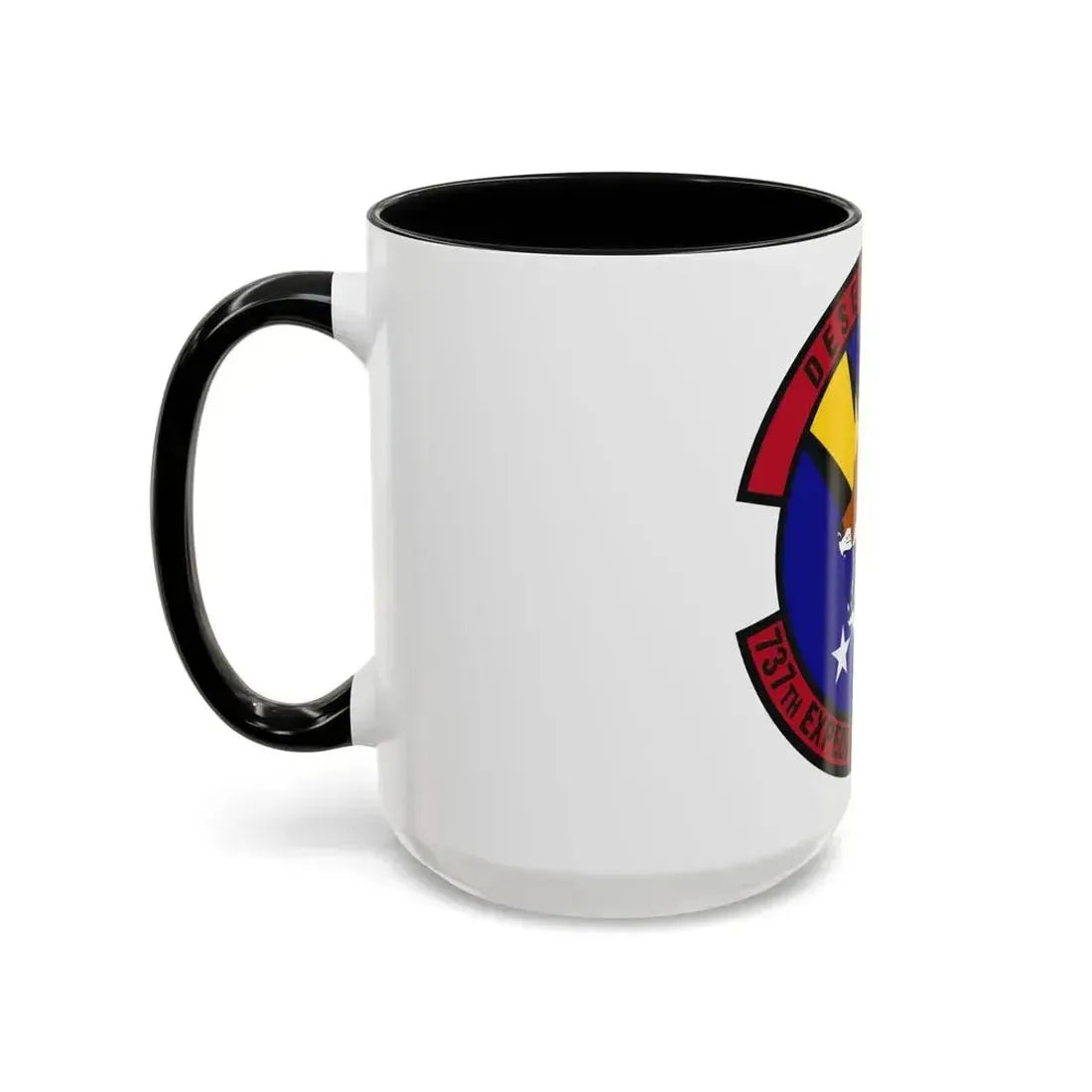 737th Expeditionary Airlift Squadron (U.S. Air Force) Accent Coffee Mug - Go Mug Yourself