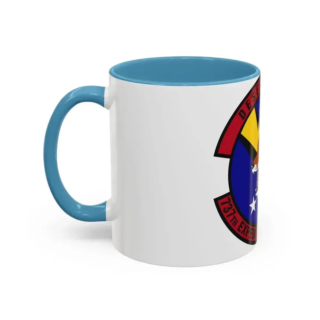 737th Expeditionary Airlift Squadron (U.S. Air Force) Accent Coffee Mug - Go Mug Yourself