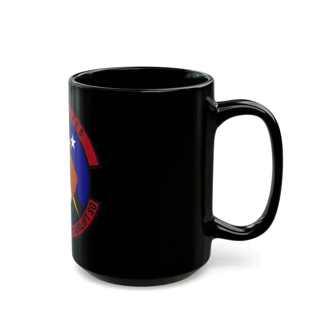 737th Expeditionary Airlift Squadron (U.S. Air Force) Black Coffee Mug - Go Mug Yourself