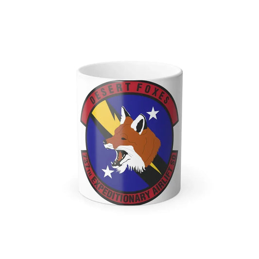 737th Expeditionary Airlift Squadron (U.S. Air Force) Color Changing Coffee Mug 11oz - Go Mug Yourself