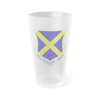 737th Training Group (U.S. Air Force) Frosted Pint Glass 16oz-16oz-Frosted-Go Mug Yourself