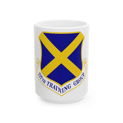 737th Training Group (U.S. Air Force) White Coffee Mug-15oz-Go Mug Yourself